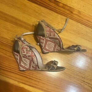 Anthropologie FarylRobin Wedge Sandals